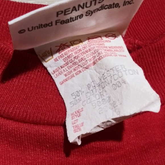 Vintage Novel Teez Peanuts Christmas Sweater - Picture 5 of 5